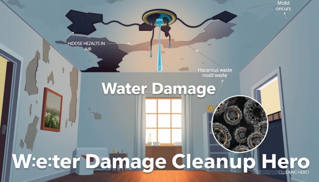 water damage health hazards