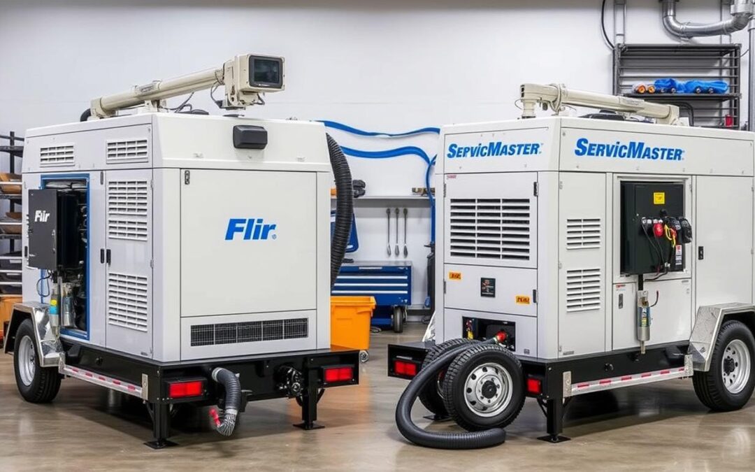 Flir or ServicMaster: Which Truckmount System Steals the Show?