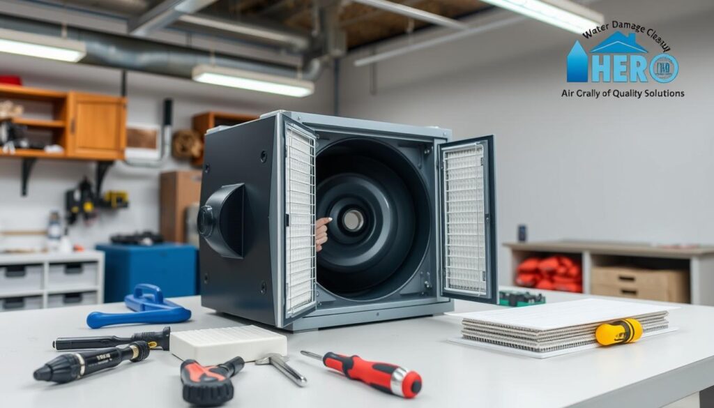 air purifier maintenance